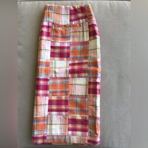 Cape Madras Colorful Plaid Patchwork Quilt